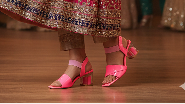 Radium Glassy Heels