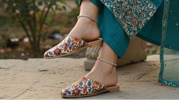 Sun Flora Mules