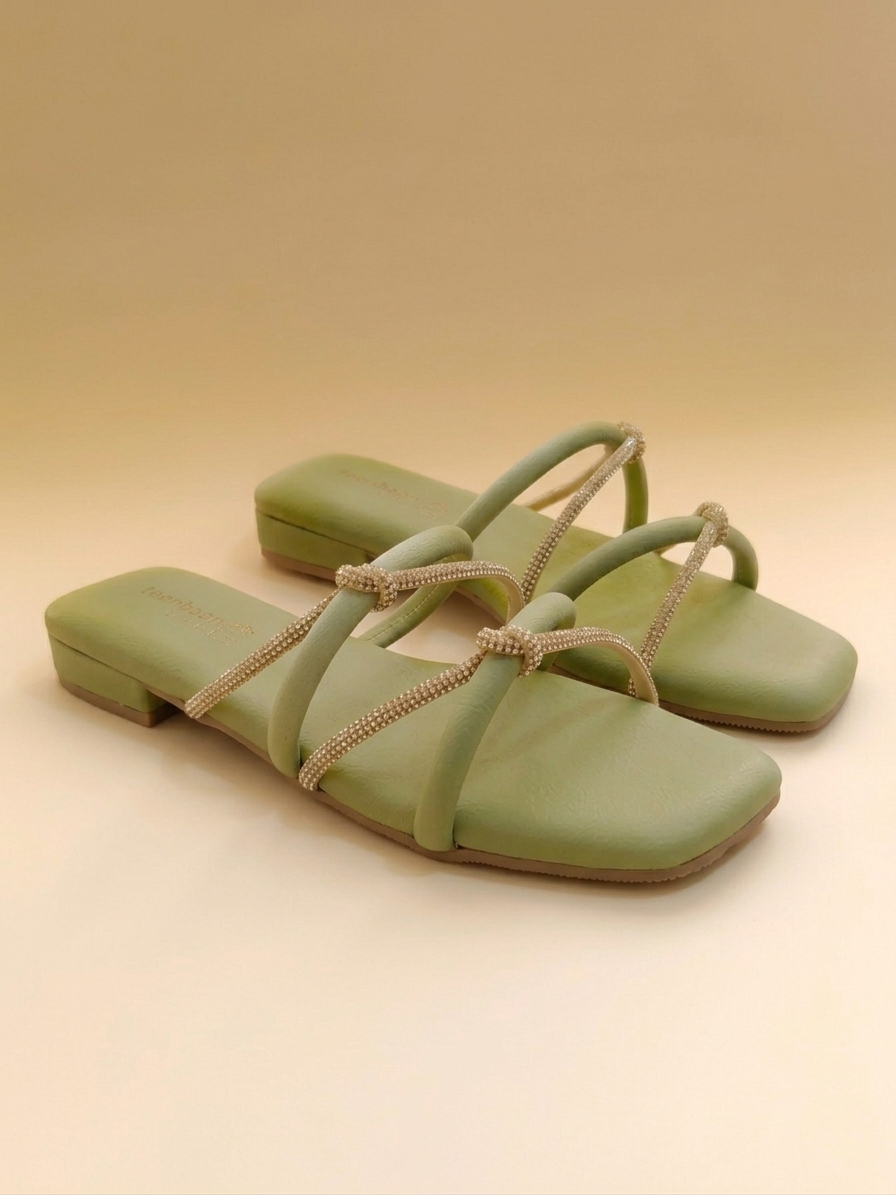 Glittering Grove Flip-Flop