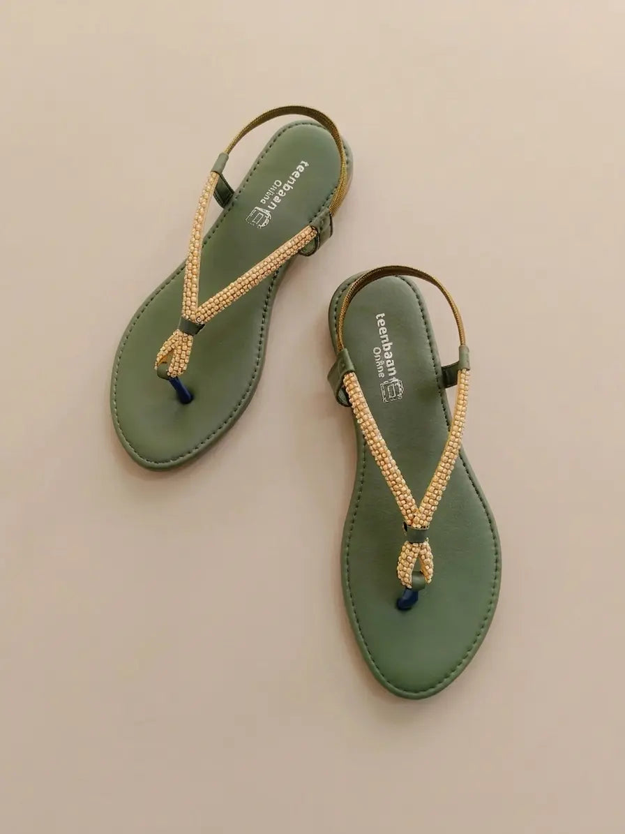 V-Glow Strap Sandals
