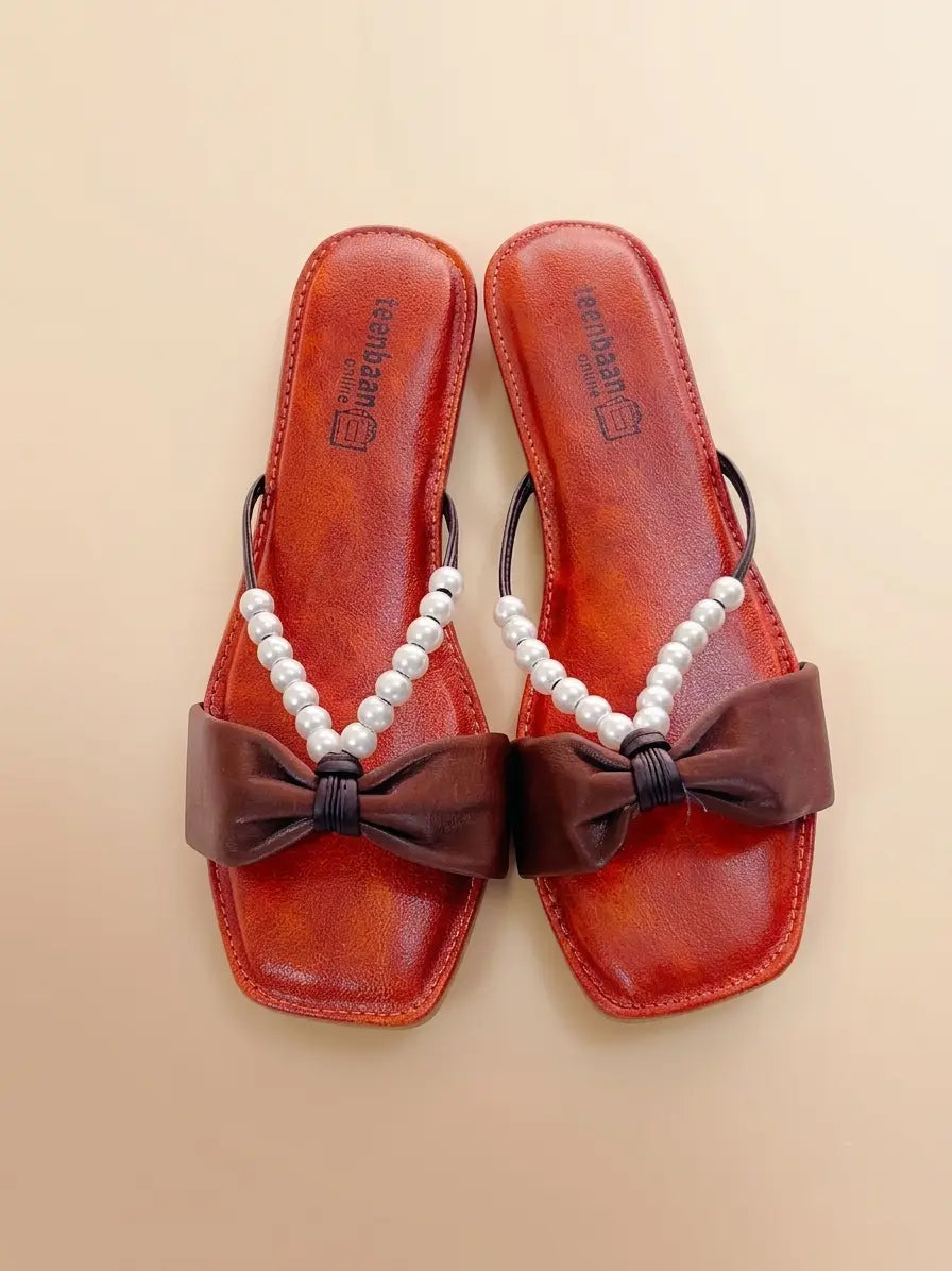 Pearl Petal Flip-Flop