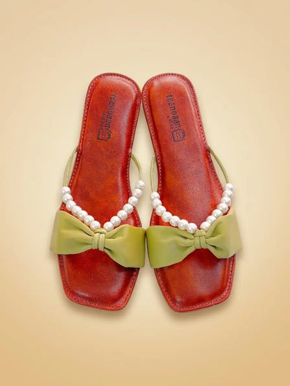 Pearl Petal Flip-Flop