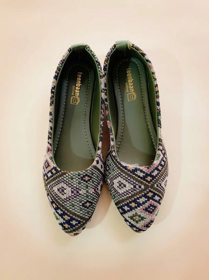 Phulkari Shoe